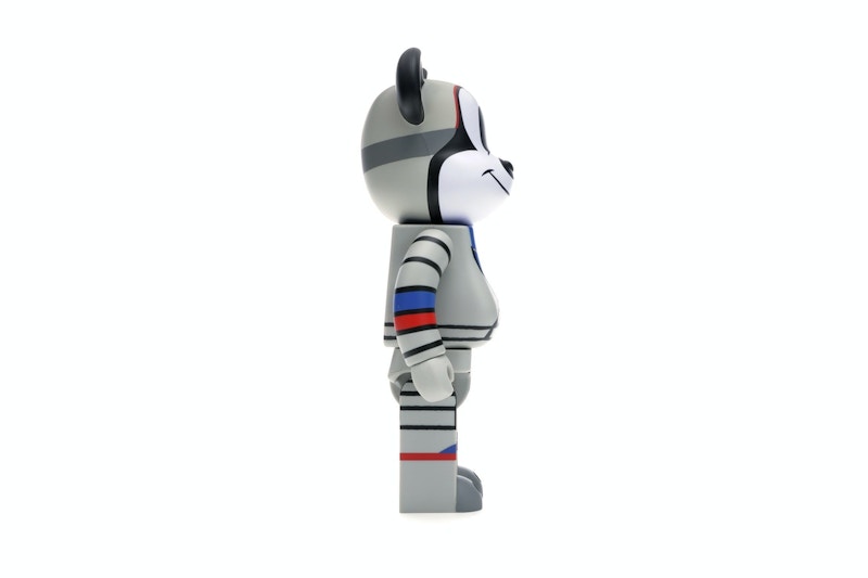 Bearbrick x Billionaire Boys Club x Mickey Mouse Astronaut 100% & 400% Set Multicolor