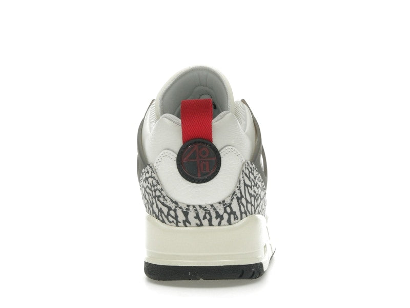 Jordan Spizike Low Sail Anthracite Coconut Milk Varsity Red