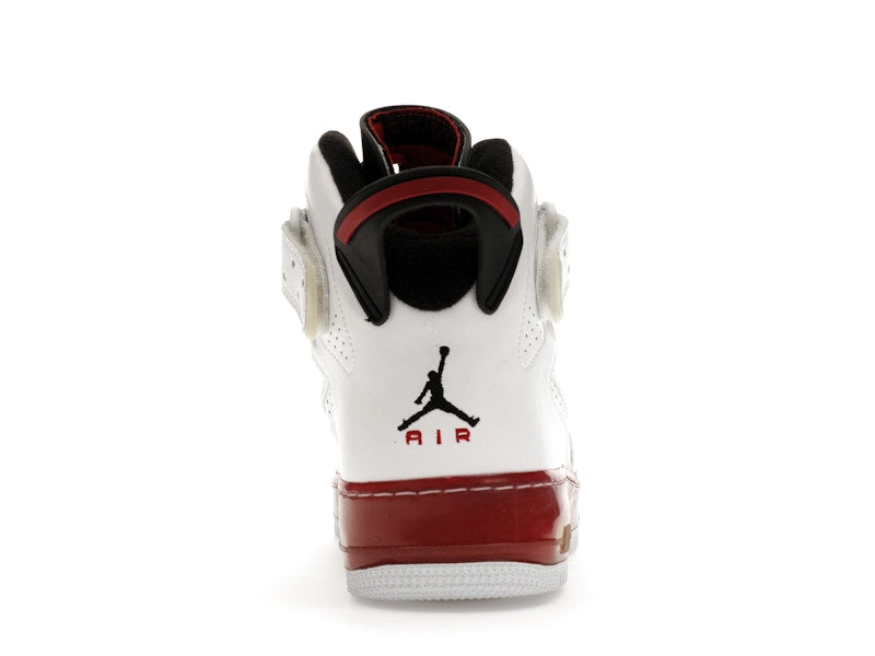 Jordan Fusion 6 Varsity White Red