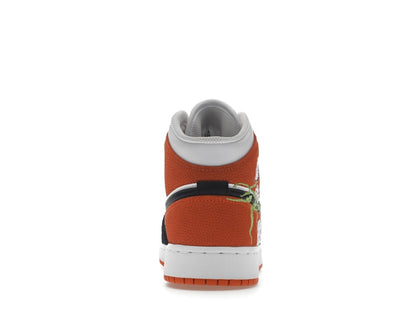 Jordan 1 Mid SE Basketball Blossom (GS)