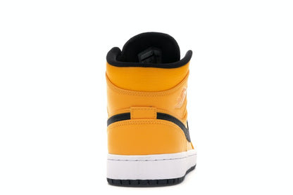Jordan 1 Mid University Gold Black