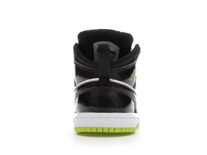 Jordan 1 Mid Black Cyber Mystic Green (TD)