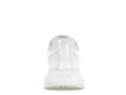 Prada PRAX 01 Sneakers Re-Nylon Brushed Leather White White