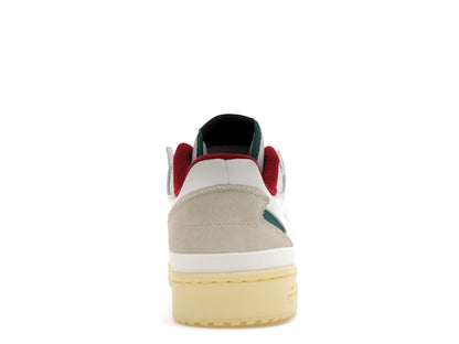 adidas Forum Low White Teal Burgundy