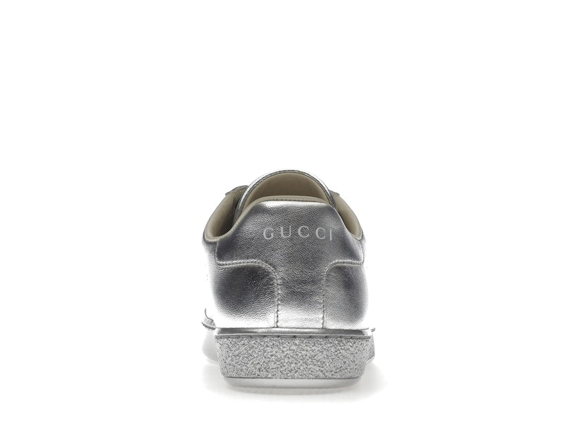 Gucci Ace Metallic Silver (Women's)