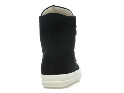 Rick Owens DRKSHDW Hollywood Jumbo Lace Puffer High Top Black Milk