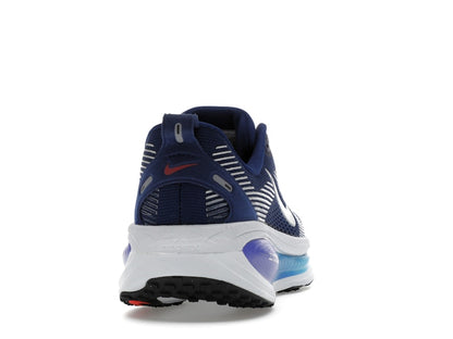 Nike Vomero 18 Blue Void Blue Lightning Bright Crimson Metallic Silver