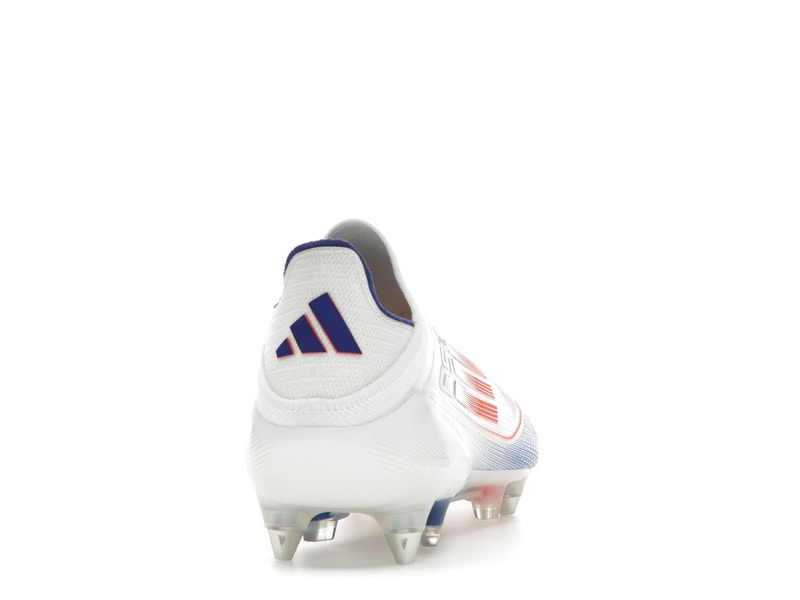 adidas F50 Elite Laceless SG Cloud White Solar Red Lucid Blue