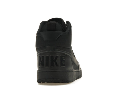 Nike Court Borough Mid Winter Triple Black