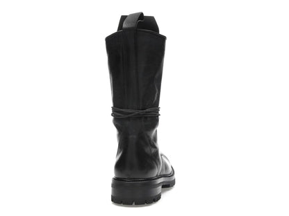 Rick Owens Army Laced Boot Black