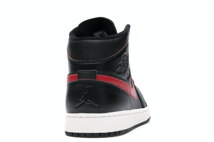 Jordan 1 Retro Mid Black Team Red