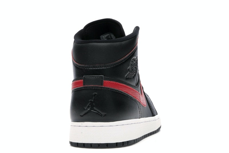 Jordan 1 Retro Mid Black Team Red