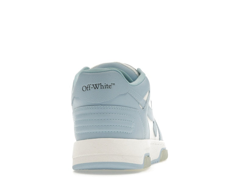 OFF-WHITE OOO Low Out Of Office Calf Leather White Light Blue