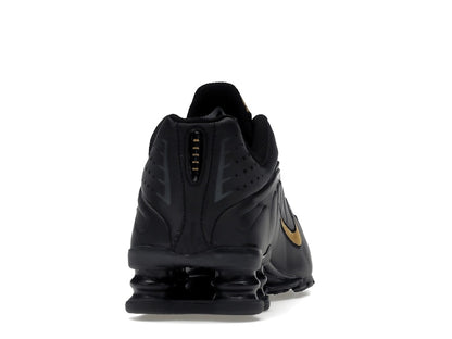 Nike Shox R4 Black Metallic Gold (GS)