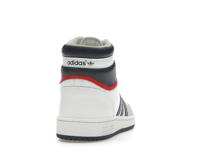 adidas Top Ten Hi White Navy Red