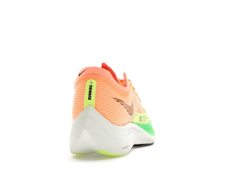 Nike ZoomX Vaporfly Next% 2 Peach Cream Green Shock (Women's)
