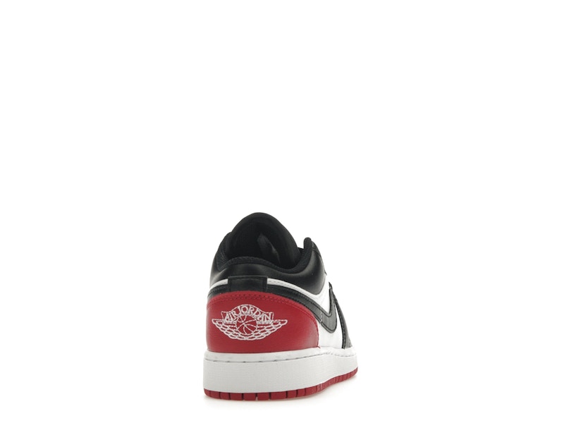 Jordan 1 Low Bred Toe 2.0 (GS)