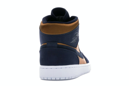Jordan 1 Mid Obsidian Desert Ochre