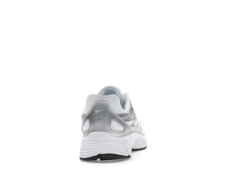 Nike P-6000 White Metallic Silver (GS)