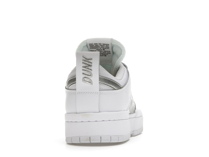 Nike Dunk Low Disrupt White Silver (Women's)