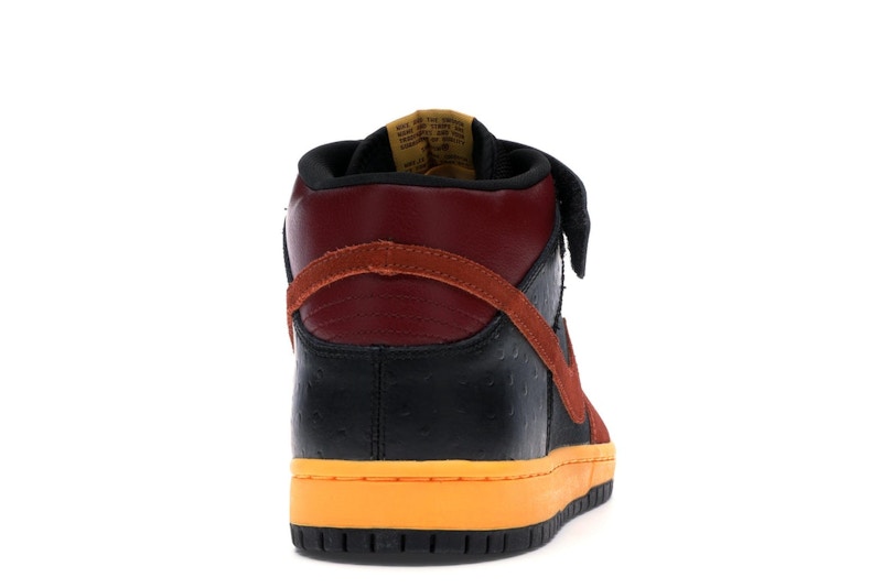 Nike SB Dunk Mid Ostrich Team Red