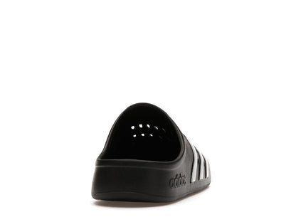 adidas Adilette Clog Black Silver