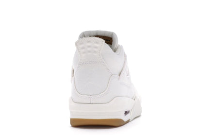 Jordan 4 Retro Levi's White (GS) (Blank Tag)