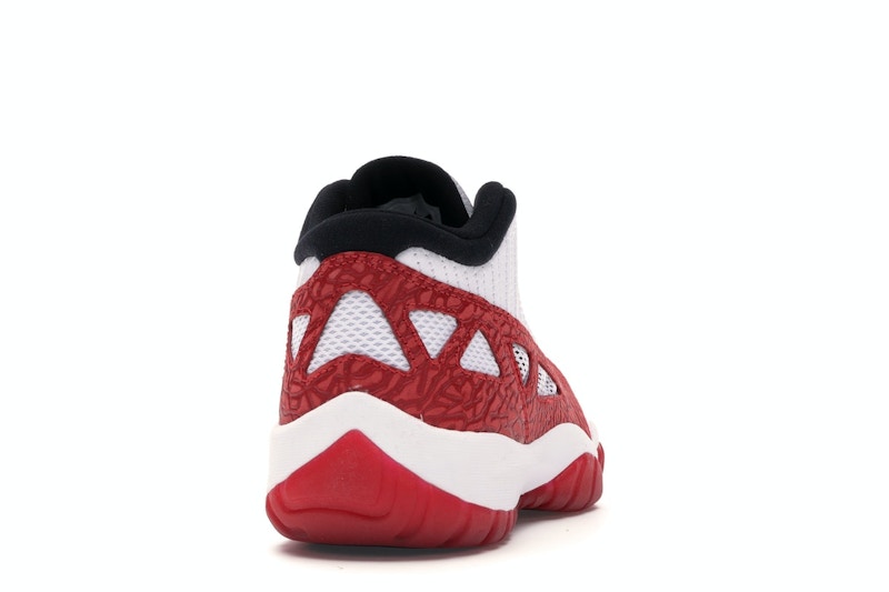 Jordan 11 Retro Low IE White Gym Red