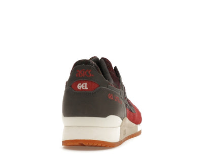 ASICS Gel-Lyte III OG Brisket Red Obsidian Grey