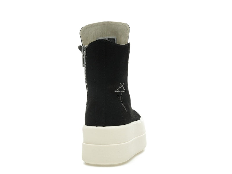 Rick Owens Hollywood DRKSHDW Double Bumper High Black Pearl Milk (Women's)
