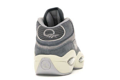 Reebok Question Mid Grey Suede