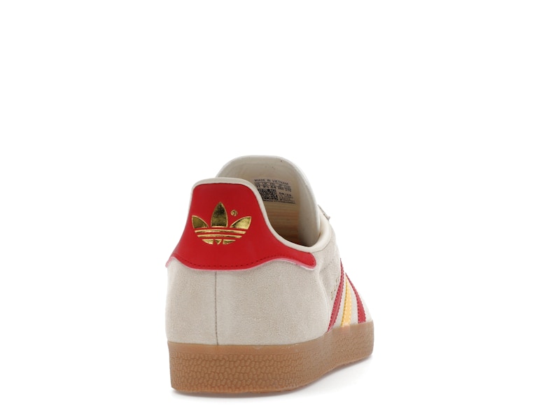 adidas Gazelle White Spark Scarlet (Women's)