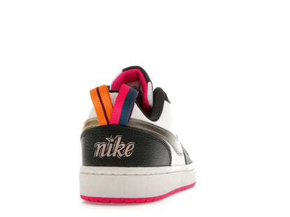 Nike Court Borough Low 2 Off Noir Pink Prime (GS)