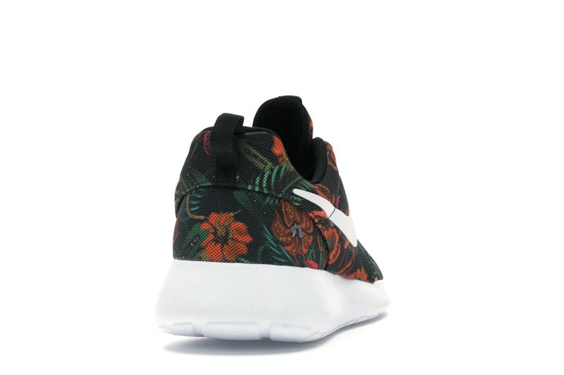 Nike Roshe Run Floral Print Total Orange