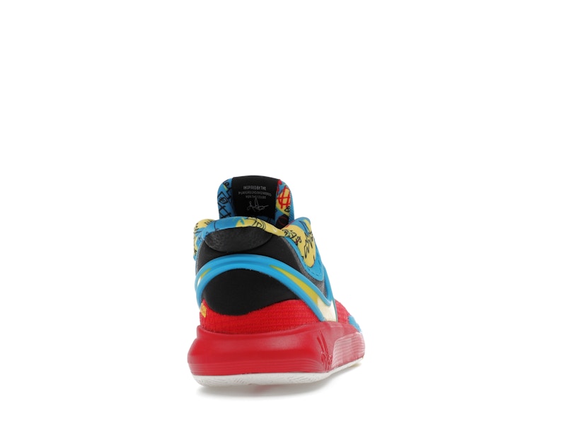 Nike Kyrie 8 GO SE Black Blue Tour Yellow (GS)
