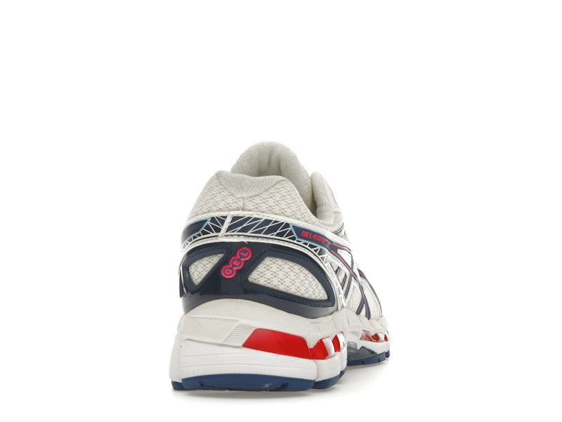 ASICS Gel-Kayano 20 Cream Blue Red