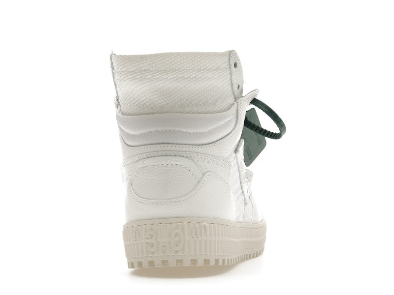 OFF-WHITE Off Court 3.0 Leather White White Orange (Bold Medial Logo)
