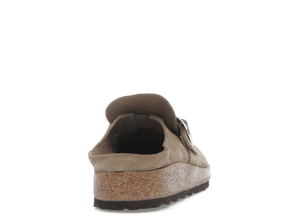 Birkenstock Buckley Suede Gray Taupe