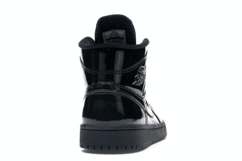 Jordan 1 Mid SE Triple Black Patent (Women's)