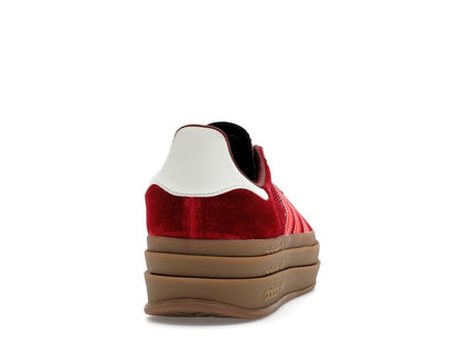 adidas Gazelle Bold Bright Red Velvet (Women's)