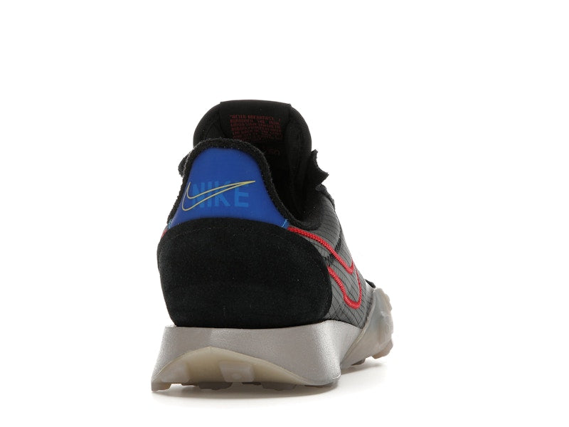 Nike Waffle Racer 2X Black Solar Flare University Red (Women's)