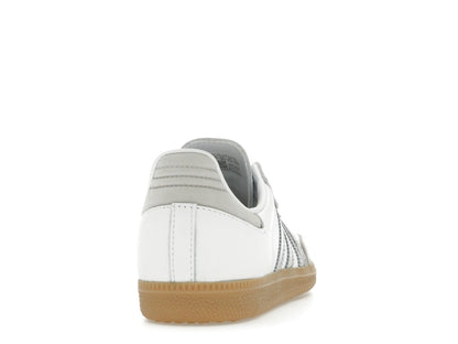 adidas Samba OG White Silver Metallic Grey (Women's)