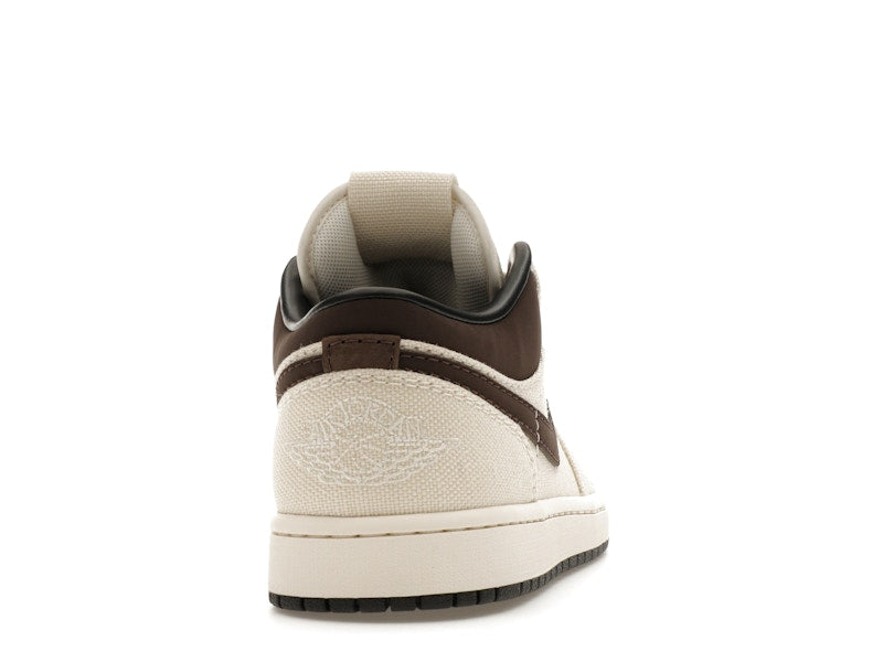Jordan 1 Low Premium Pale Ivory Off Noir Baroque Brown