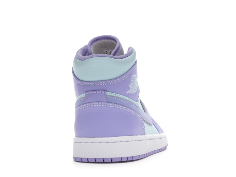 Jordan 1 Mid Purple Aqua