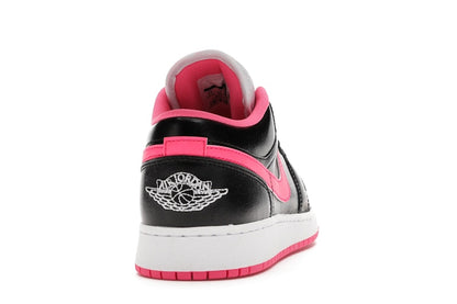 Jordan 1 Low Black White Hyper Pink (GS)