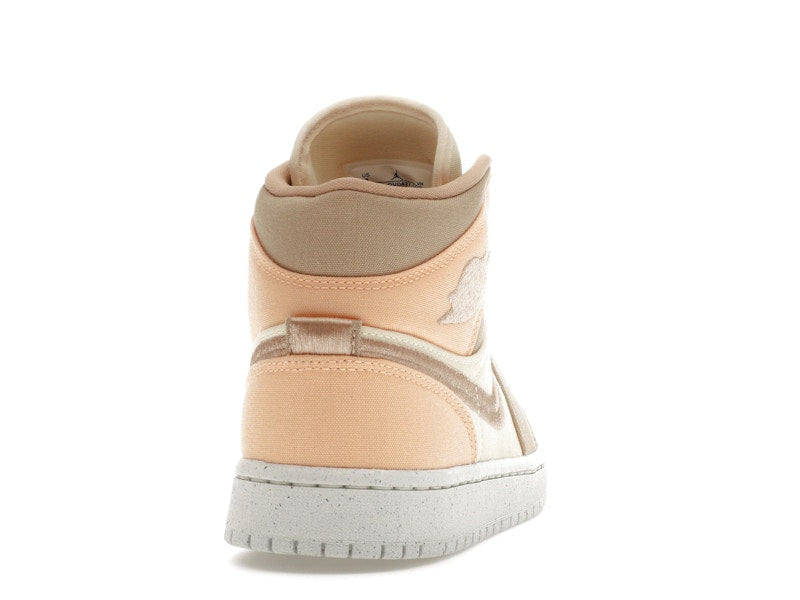 Jordan 1 Mid SE Canvas Khaki (Women's)