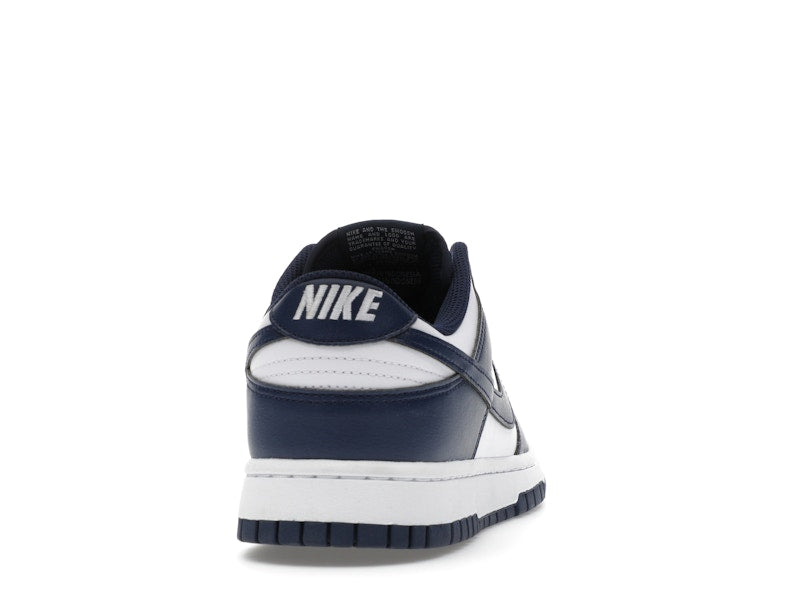 Nike Dunk Low White Midnight Navy