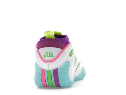 adidas Harden Vol. 9 Jalen Williams White Lucid Lime Pink