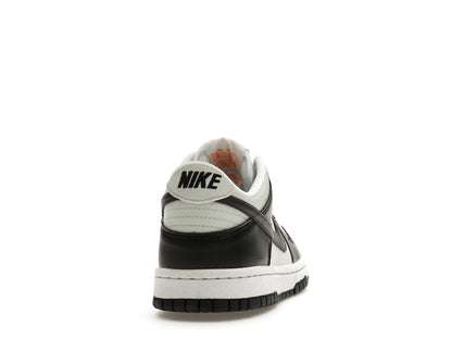 Nike Dunk Low Black Bright Mandarin Mini Swoosh (GS)
