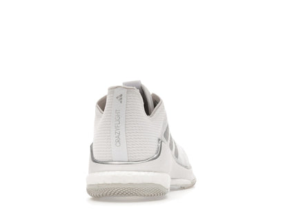 adidas Crazyflight Volleyball Cloud White Silver Metallic Grey One (Women's)